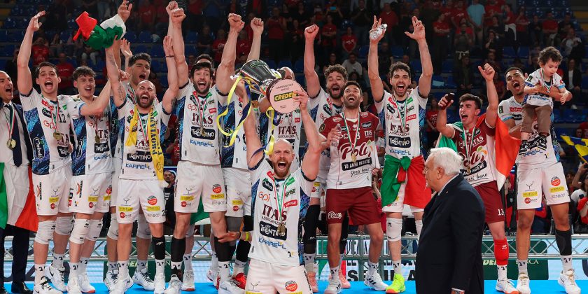 Itas Trentino, nuevo campeón de la Superlega Credem Banca 2024/25 en Italia