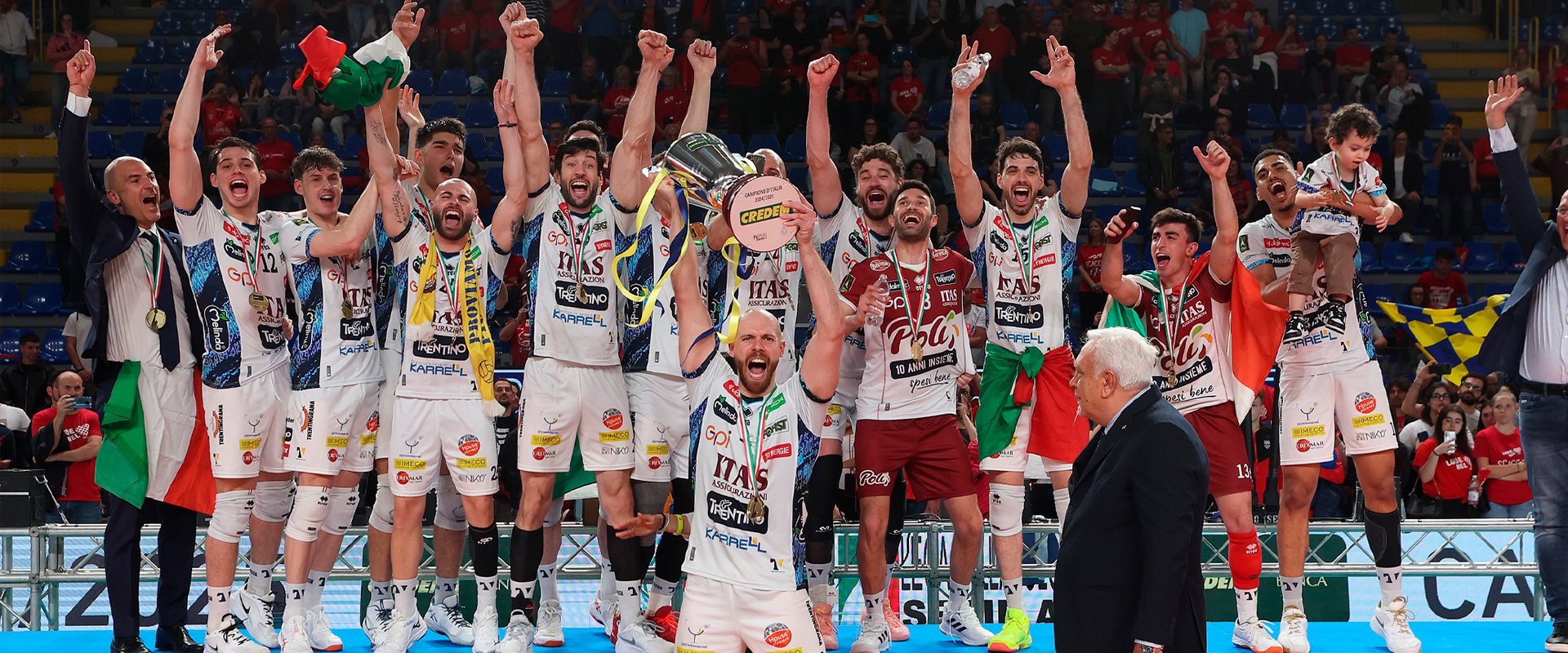 Itas Trentino, nuevo campeón de la Superlega Credem Banca 2024/25 en Italia