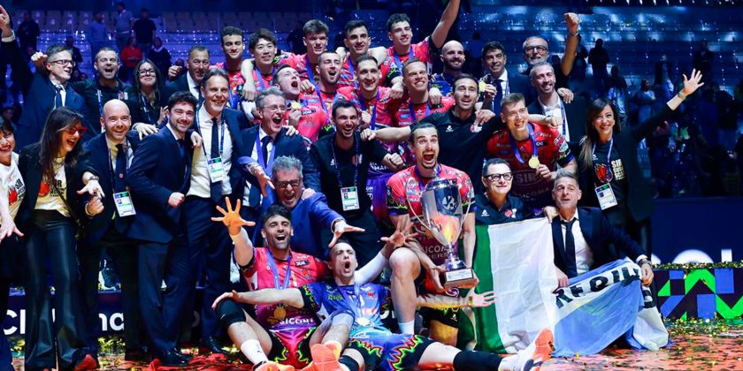 Sir Sicoma Monini Perugia, Re d’Europa por 2ª vez en su historia