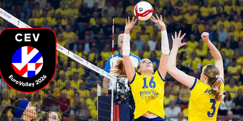Eurovolley 2026 Mujeres: Göteborg, Baku, Brno y Estambul. Todos Vs Italia