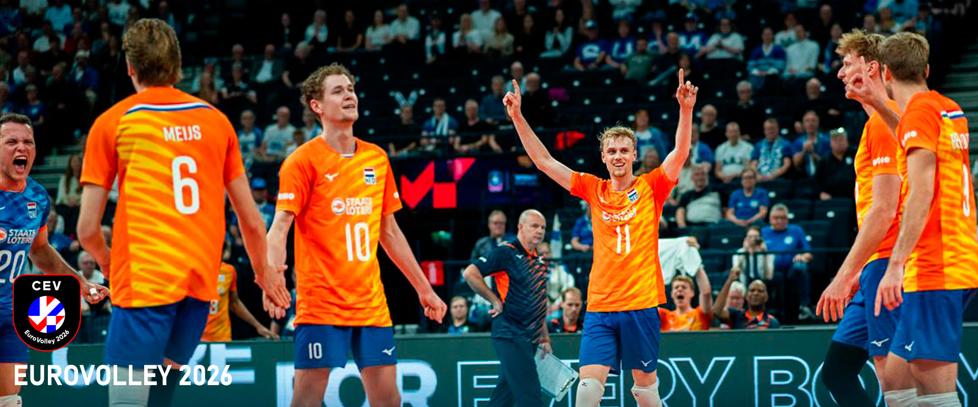 Eurovolley 2026 Hombres. Día 7. Países Bajos, sin ganar, ya eliminado.