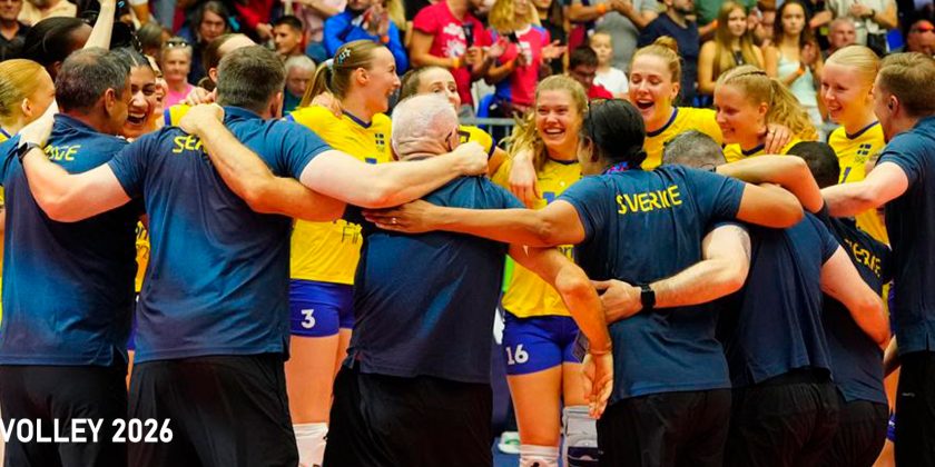 Eurovolley 2026 Mujeres. Octavos de Final. Día 2. Qué grande Suecia!
