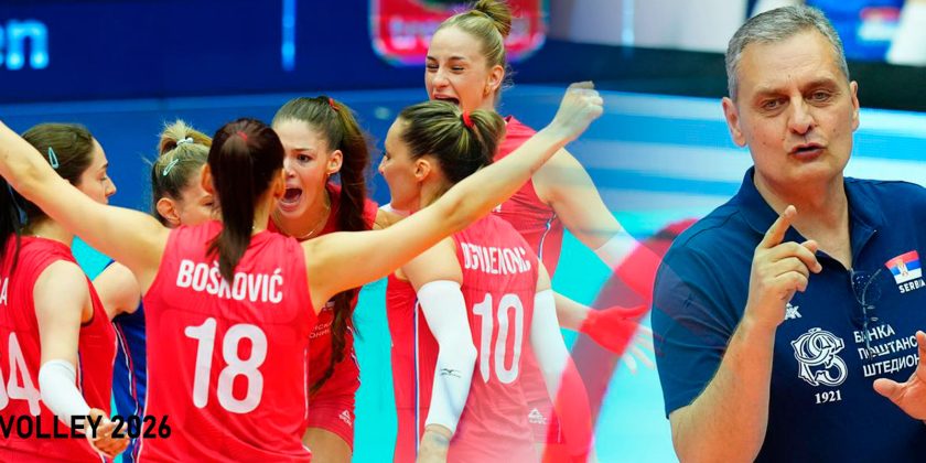 Eurovolley 2026 Mujeres. Cuartos de Final. Serbia, sin problemas.