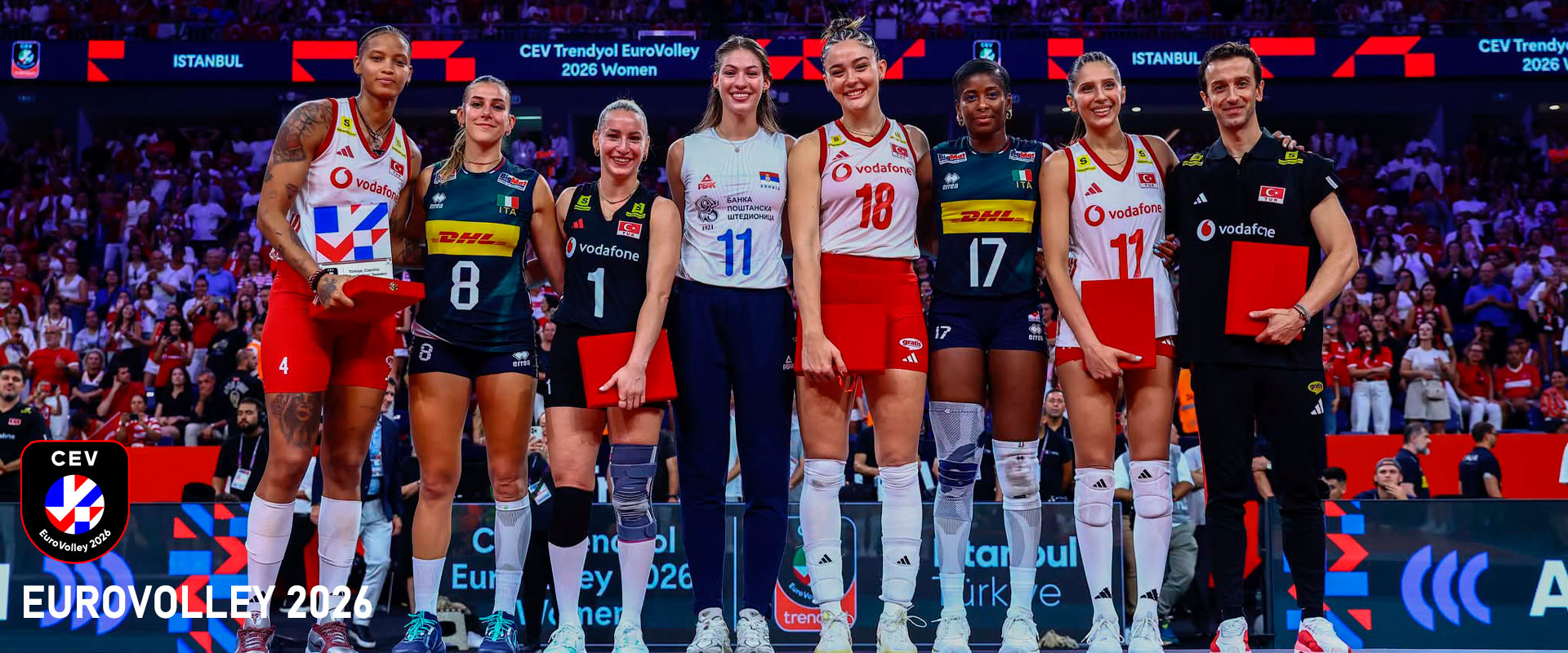 Eurovolley 2026 Mujeres. Dream Team. ¿Están todas las mejores?.¿Y el MVP?